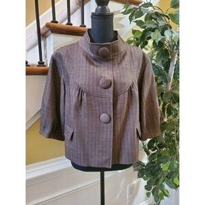 GIANNI BINI Wool Swing coat Small